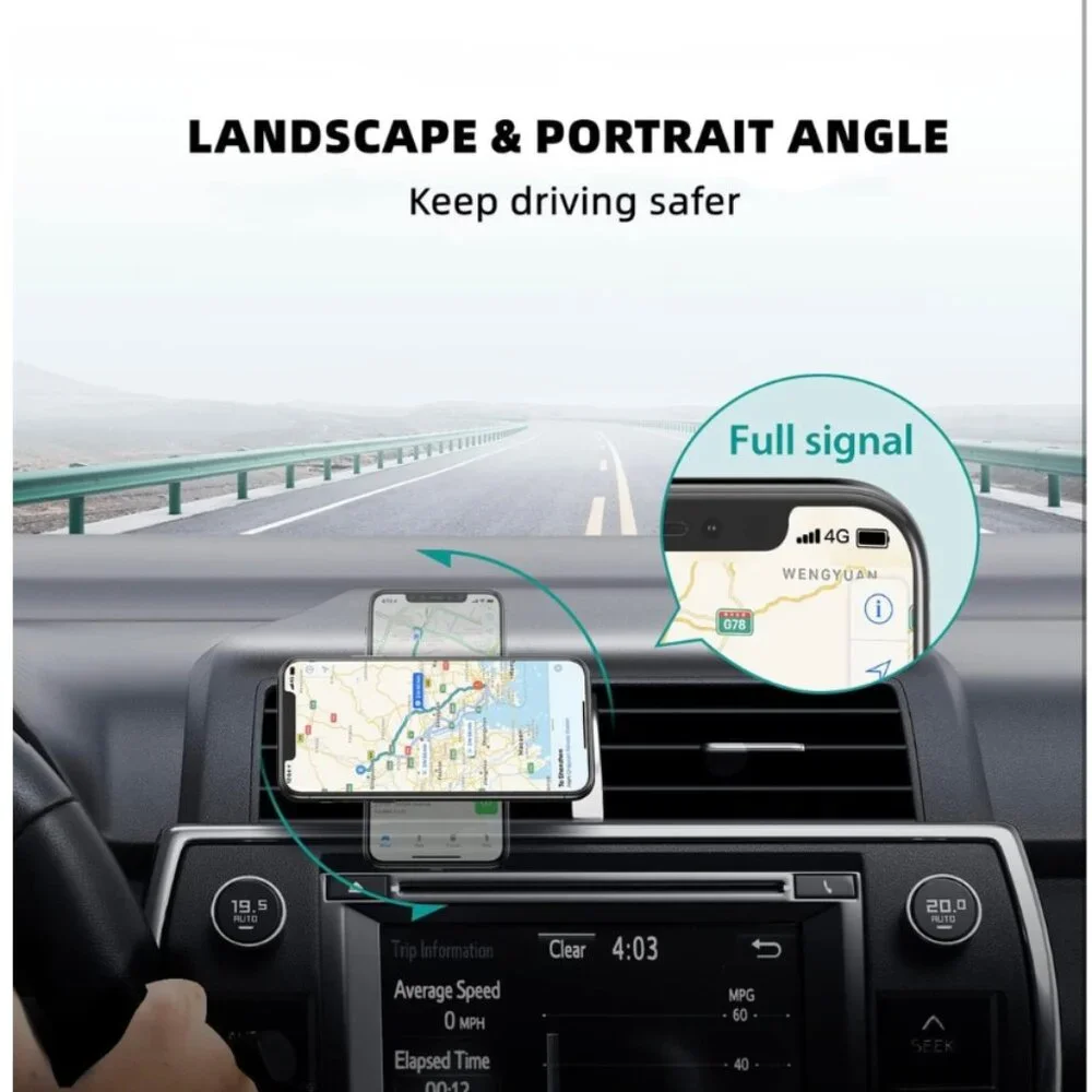 VICSEED Magnetic Phone Holder Car Vent Mount - Picture 3 of 10